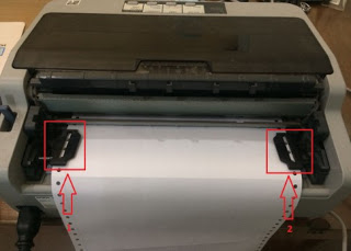 Cara Setting Printer EPSON LX-300 LX300+  LX-310