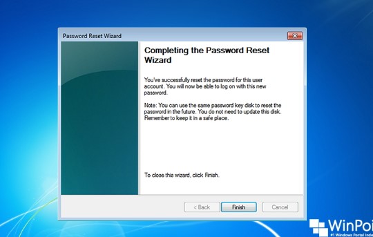 Reset Password dari Flashdisk