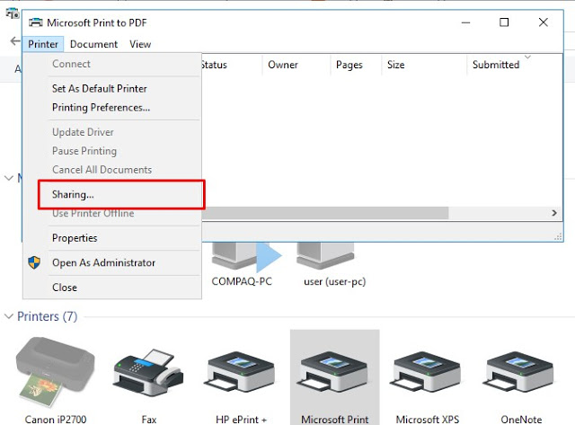 Panduan Lengkap Cara Sharing Printer Di Windows 7, 8, & 10