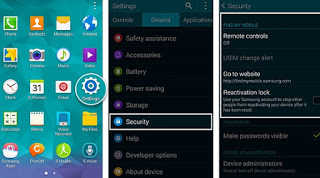 Cara Buka Pola HP Dengan Menggunakan Tools Samsung Find My Mobile