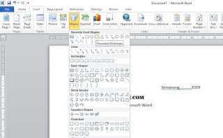 Cara Membuat Nota di Microsoft Word