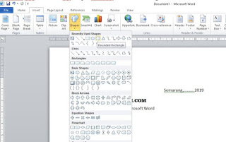 Cara Membuat Nota dengan Microsoft Word
