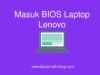 masuk bios lenovo